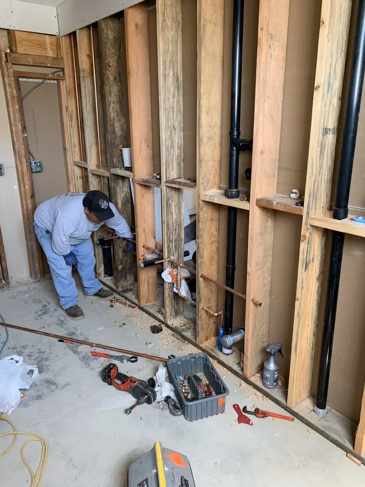 Commercial rough-in plumbing for Gas Line Repair in Drexel Hill